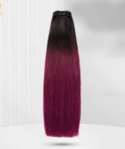 Bone Straight Ombre Burgundy