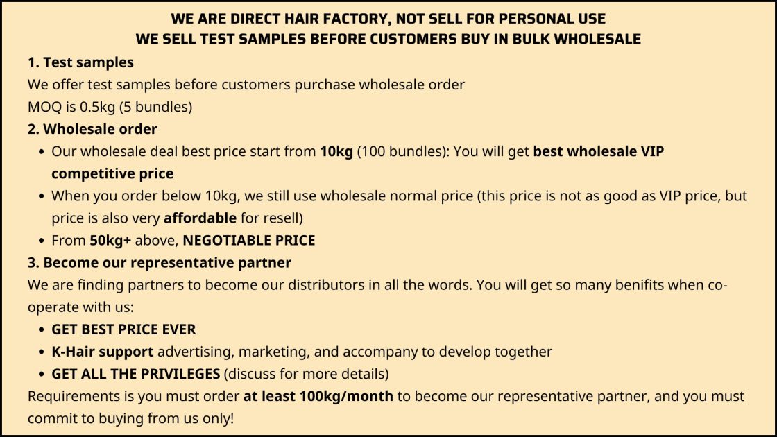 How To Buy Hair From K-Hair