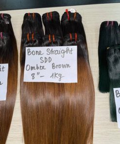 Wholesale Bone Straight Brown/Ombre Brown