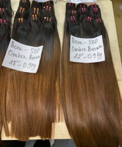 Wholesale Bone Straight Brown/Ombre Brown