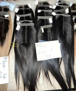 Bone Straight Hair Transparent Lace Closure