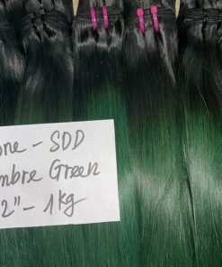 Bone Straight Green/Ombre Green