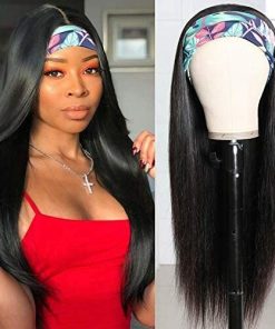 Bone Straight Headband Wig