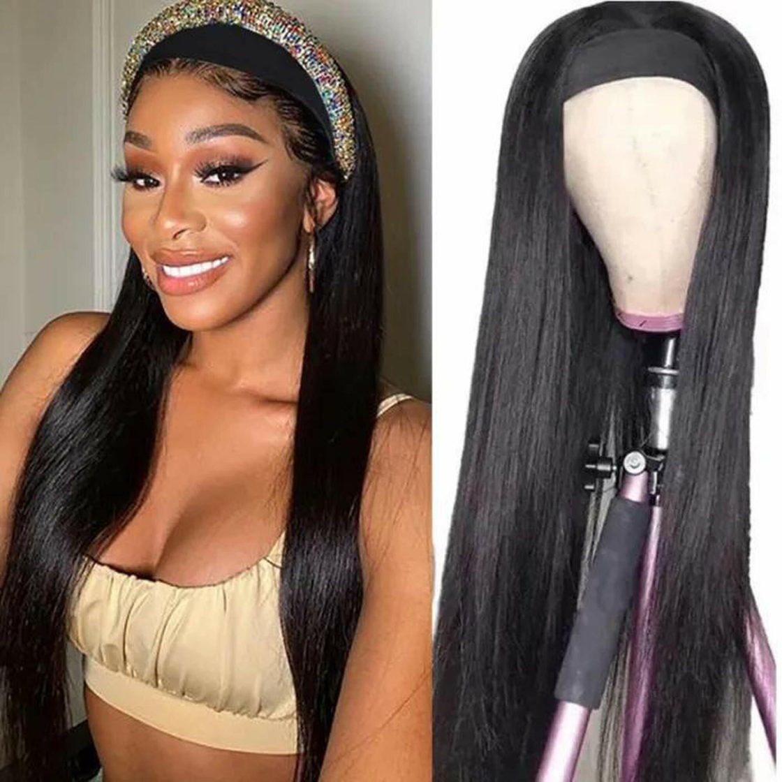Bone Straight Headband Wig Bone Straight Headband Wig