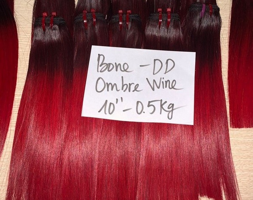 Bone Straight Ombre Dark Wine Bone Straight Ombre Dark Wine