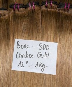 Bone Straight Ombre Gold Blond