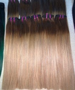 Bone Straight Ombre Gold Blond