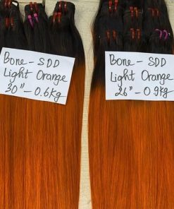 Bone Straight Orange/Ombre Orange