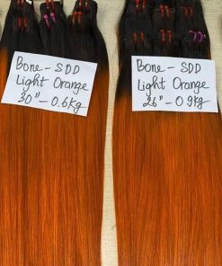Bone Straight Orange/Ombre Orange