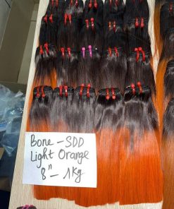 Bone Straight Orange/Ombre Orange