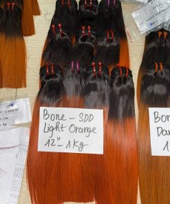Bone Straight Orange/Ombre Orange