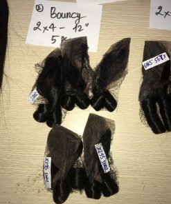 Bouncy Curl Transparent Lace Closure