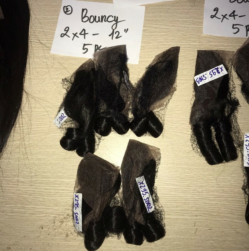 Bouncy Curl Transparent Lace Closure Bouncy Curl Transparent Lace Closure