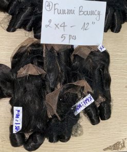 Bouncy Curl Transparent Lace Closure