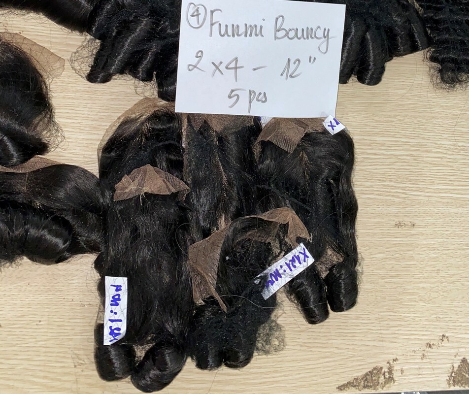 Bouncy Curl Transparent Lace Closure Bouncy Curl Transparent Lace Closure