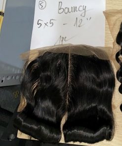 Bouncy Curl Transparent Lace Closure