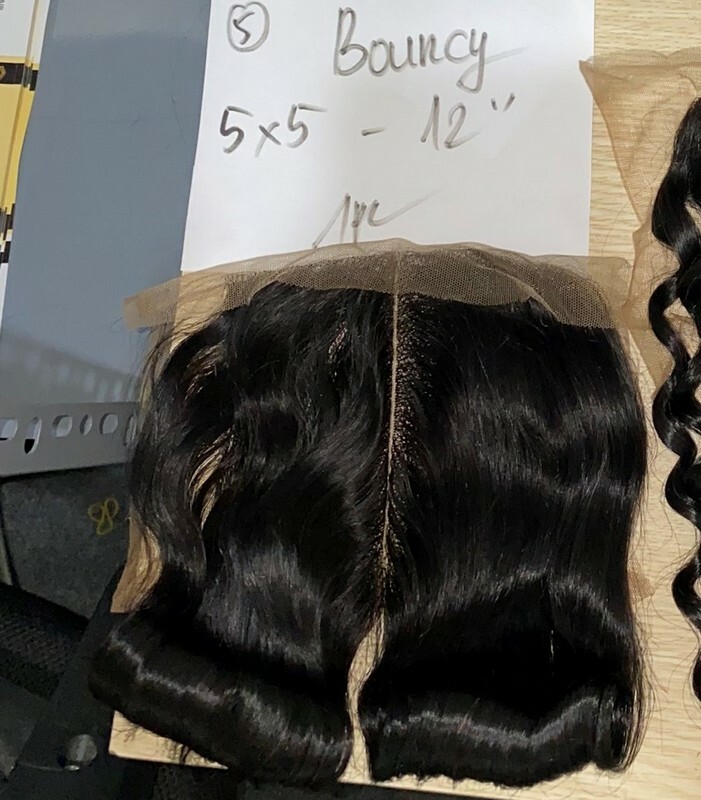 Bouncy Curl Transparent Lace Closure Bouncy Curl Transparent Lace Closure