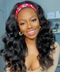 Bouncy Curl Headband Wig