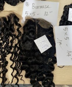 Burmese Curl Transparent Lace Closure