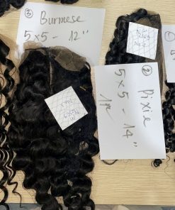 Burmese Curl Transparent Lace Closure