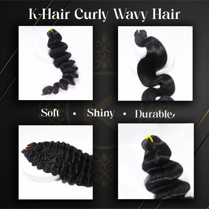 K-Hair curly wavy collection