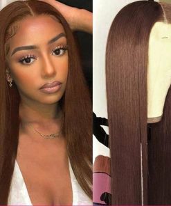 Dark Colored Lace Front Wigs