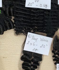 Deep Wave Transparent Lace Closure
