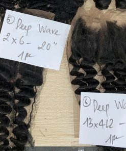 Deep Wave Transparent Lace Closure