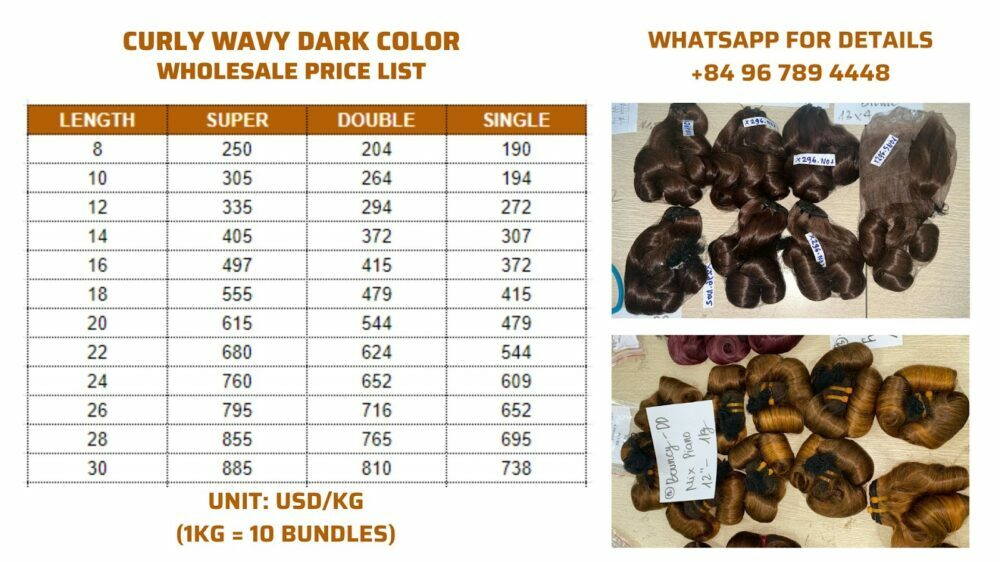 Egg Curl Chestnut/Ombre Chestnut