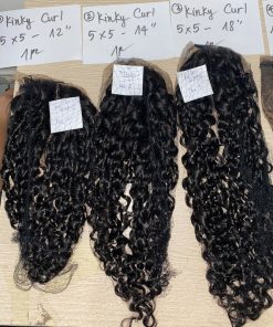 HD Lace Curly Closure Natural Color