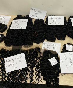 HD Lace Curly Closure Natural Color