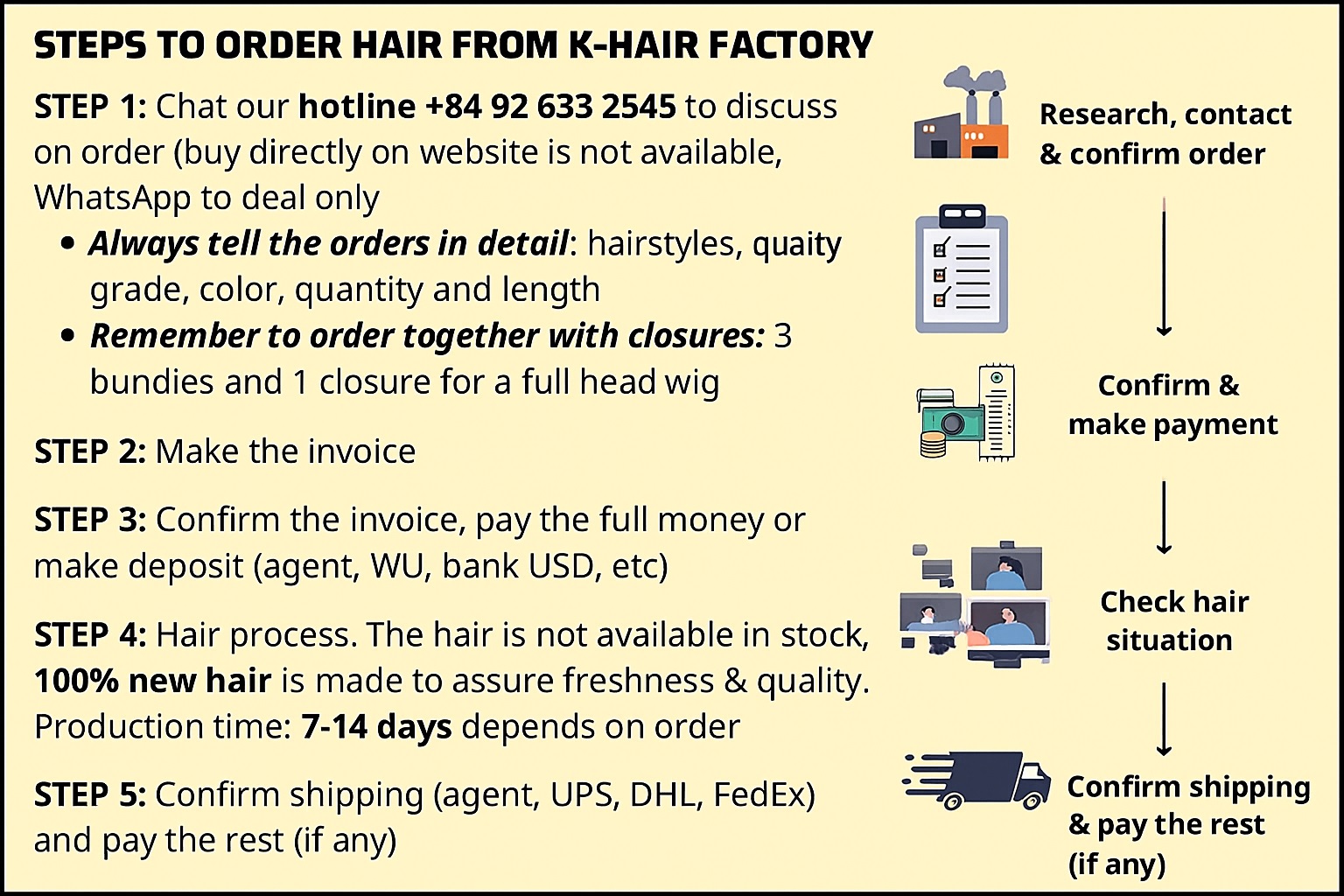 How to buy hair from K-Hair