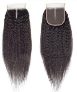 Kinky Straight Transparent Lace Closure