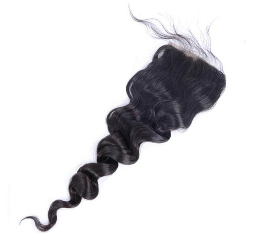 Loose Wave Transparent Lace Closure Loose Wave Transparent Lace Closure