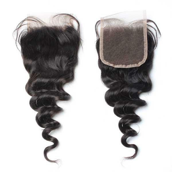 Loose Wave Transparent Lace Closure Loose Wave Transparent Lace Closure