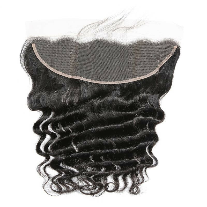 Wholesale Transparent Lace Loose Wave Natural Color Hair Frontal Wholesale Transparent Lace Loose Wave Natural Color Hair Frontal