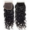 Wholesale Transparent Lace Natural Wave Natural Color Hair Closure