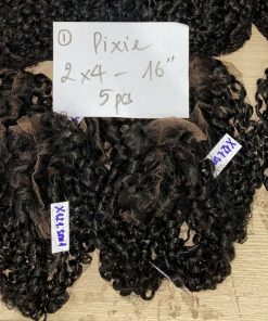 Pixie Curl Transparent Lace Closure