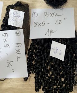 Pixie Curl Transparent Lace Closure