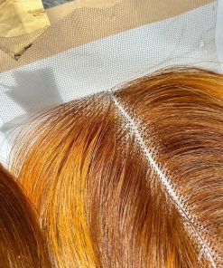 Sew In Hair bonestraight piano orange and brown