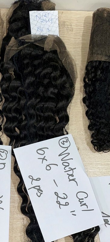 Water Curly Transparent Lace Closure Water Curly Transparent Lace Closure