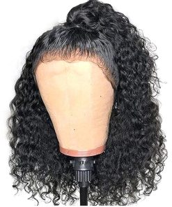 Water Curly Lace Closure Wigs
