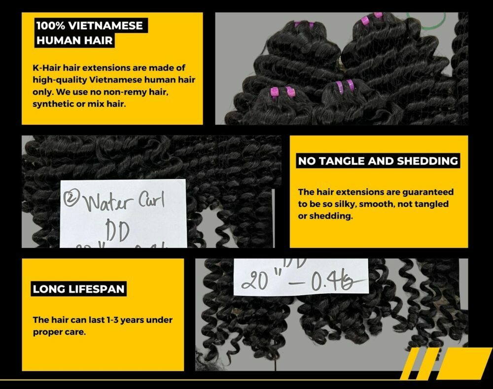 Water Curly Natural Color