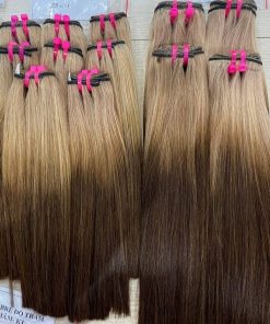 Wholesale Bone Straight Half Blond Mix Brown