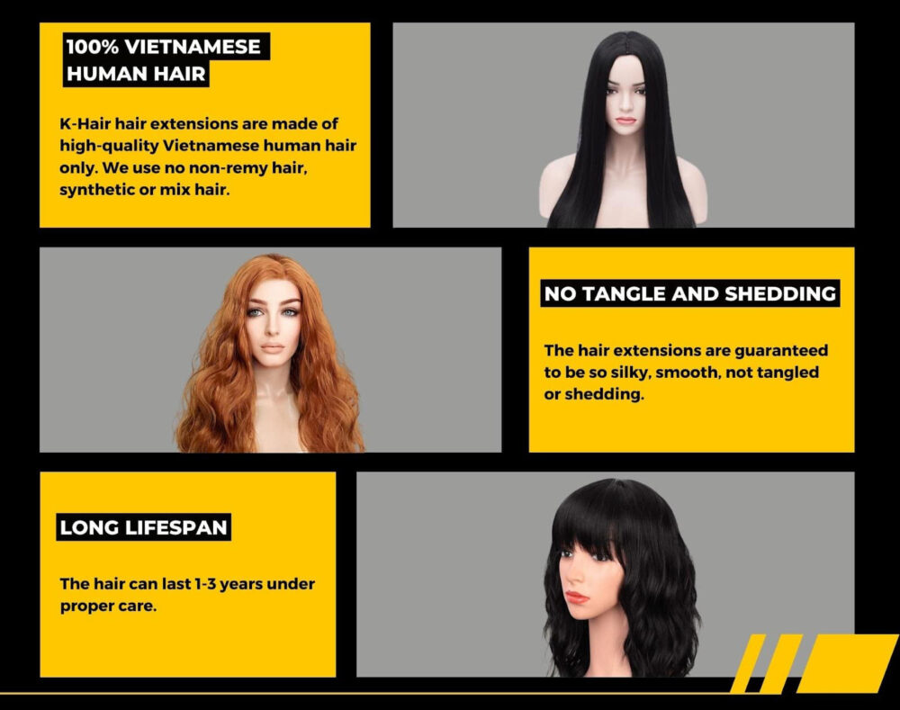 Wholesale Bone Straight Natural Color Wigs