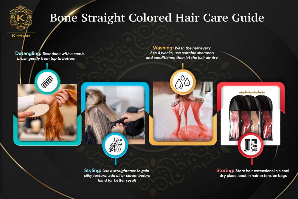 Wholesale Bone Straight Piano Colour