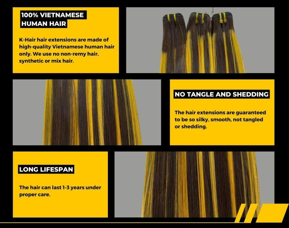 Wholesale Bone Straight Piano Colour