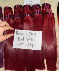 Wholesale Bone Straight Red Wine/Ombre Red Wine