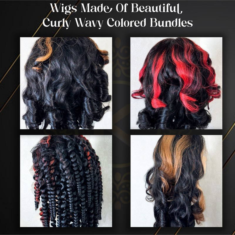 Wholesale Bouncy Curl Brown/Ombre Brown