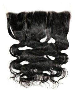 Wholesale Transparent Lace Body Wavy Natural Color Hair Frontal